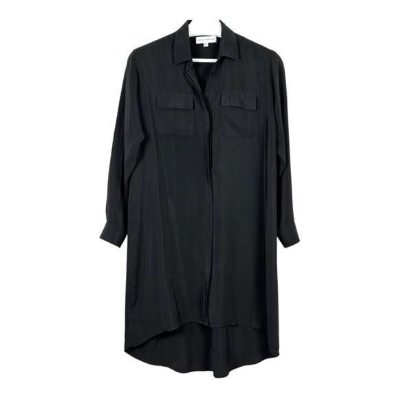 Amanda Uprichard Silk Shirt Dress - Picture 2 of 10